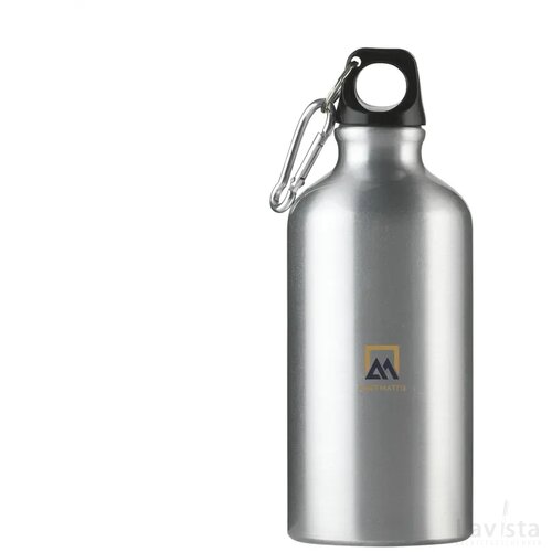 GRS Recycled Aluminium Waterfles (500 ml) Zilver