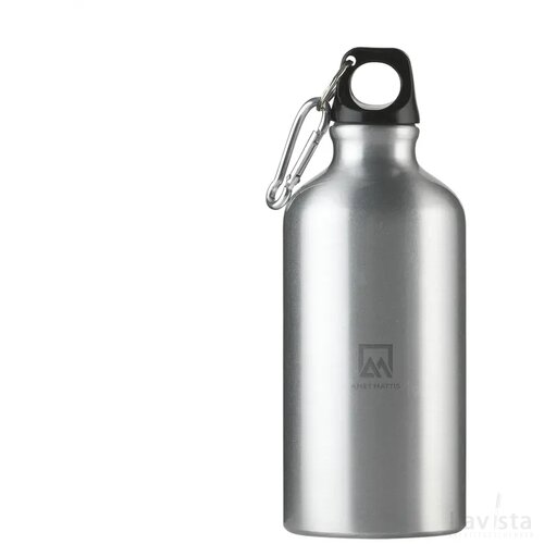 GRS Recycled Aluminium Waterfles (500 ml) Zilver