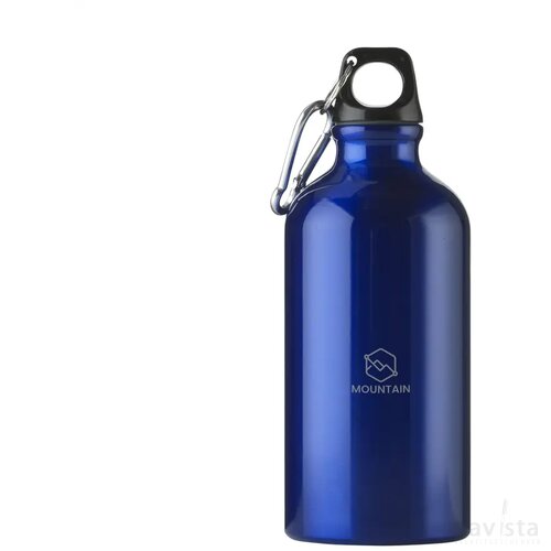 GRS Recycled Aluminium Waterfles (500 ml) Blauw