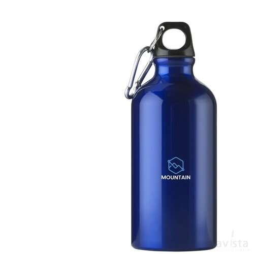 GRS Recycled Aluminium Waterfles (500 ml) Blauw