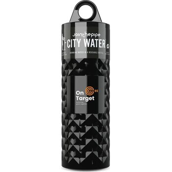 Join The Pipe Nairobi City Water - Gevulde Fles 500 Ml Zwart