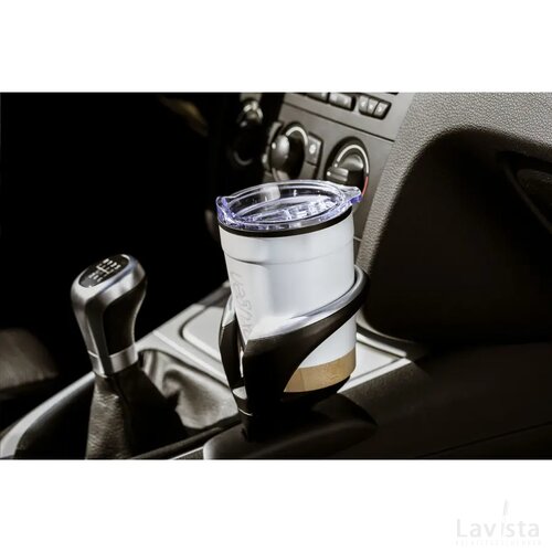 Kobe Bamboo Rcs Recycled Steel 350 Ml Koffiebeker Wit