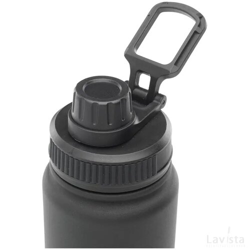 Tappo Bottle Rcs Stainless Steel Drinkfles Zwart