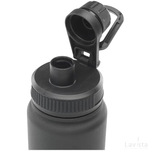 Tappo Bottle Rcs Stainless Steel Drinkfles Zwart