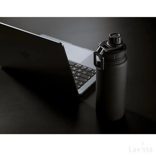 Tappo Bottle Rcs Stainless Steel Drinkfles Zwart