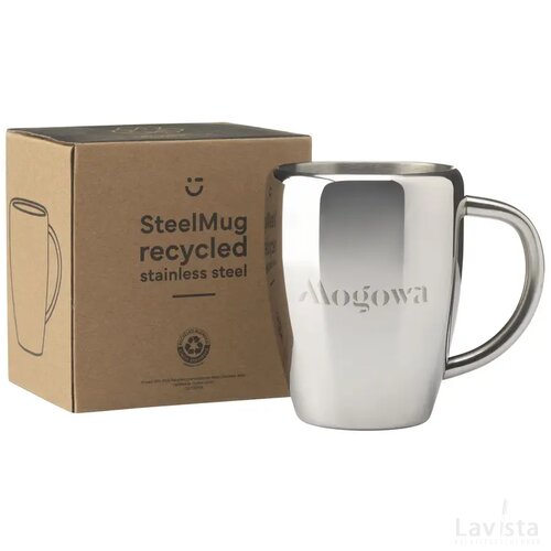 Steelmug Rcs Recycled Steel 220 Ml Zilver
