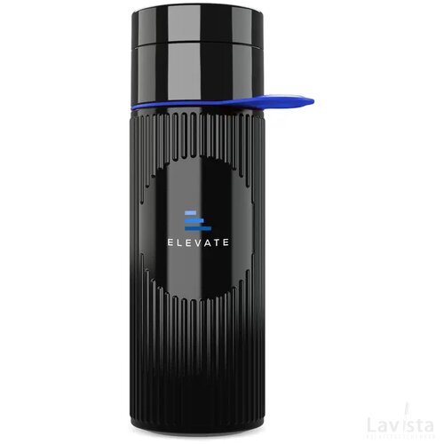 Join The Pipe Atlantis Ring Bottle Black 500 Ml Zwart/Donkerblauw
