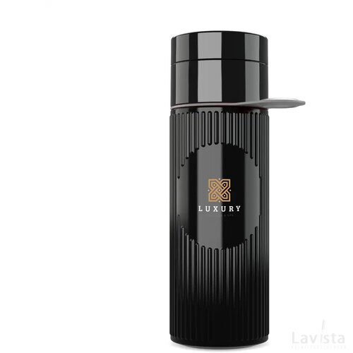 Join The Pipe Atlantis Ring Bottle Black 500 Ml Zwart/Grijs