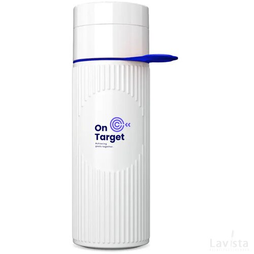 Join The Pipe Atlantis Ring Bottle White 500 Ml Wit/Donkerblauw