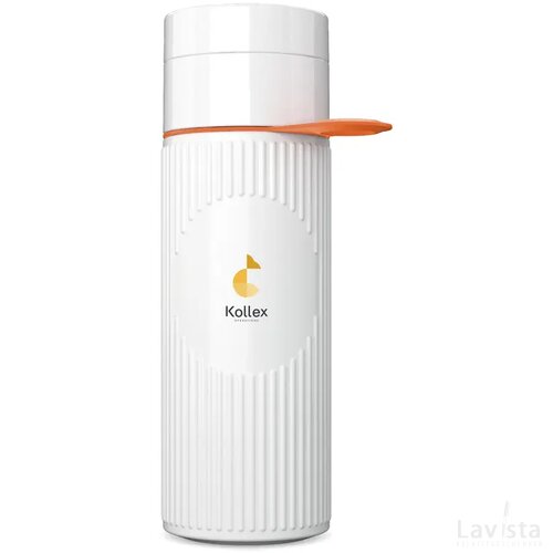 Join The Pipe Atlantis Ring Bottle White 500 Ml Wit/Oranje