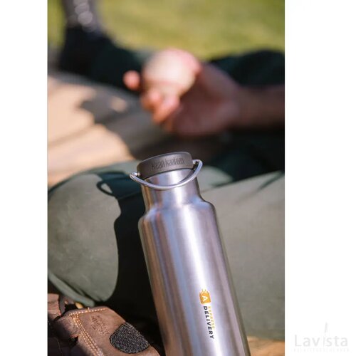 Klean Kanteen Classic Recycled Insulated Bottle 592 Ml Zilver