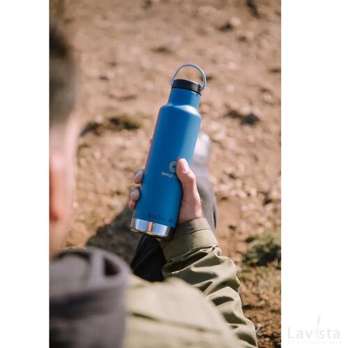 Klean Kanteen Classic Recycled Insulated Bottle 592 Ml Blauw