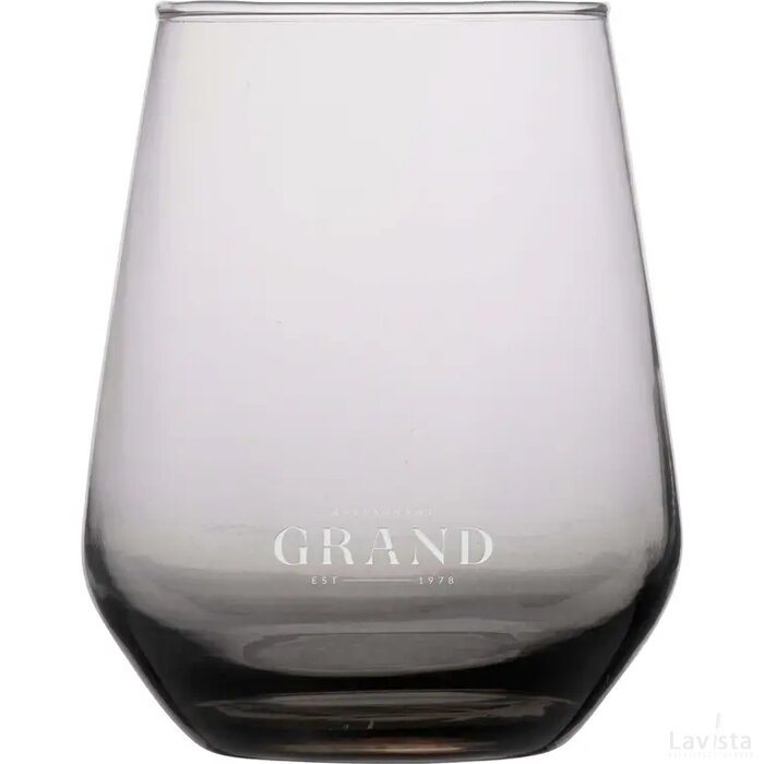 Smokey Waterglas 450 Ml Transparant
