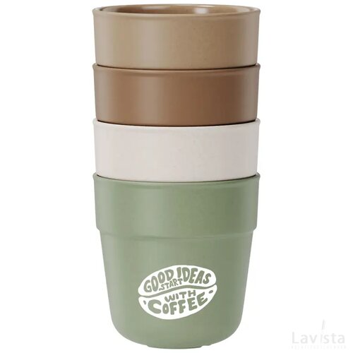 Be O Coffee Mug 220 Ml Koffiebeker Cream Ficus