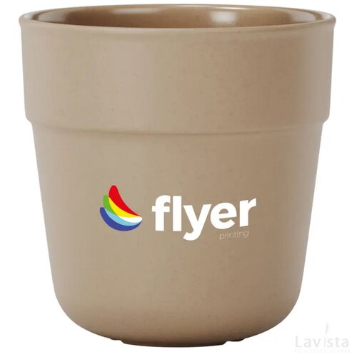 Be O Coffee Mug 220 Ml Koffiebeker Beige Pampas