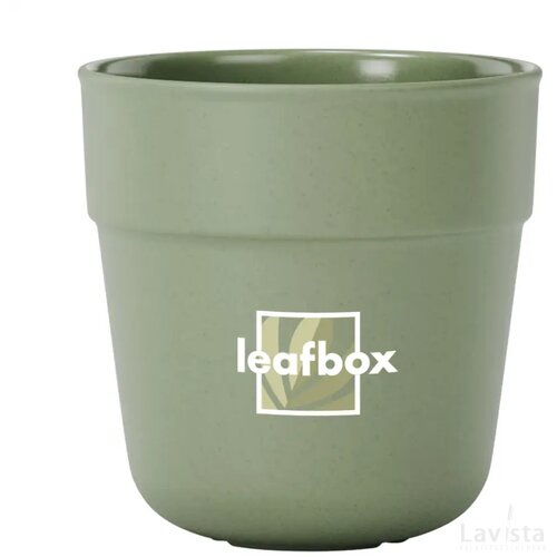 Be O Coffee Mug 220 Ml Koffiebeker Green Monstera