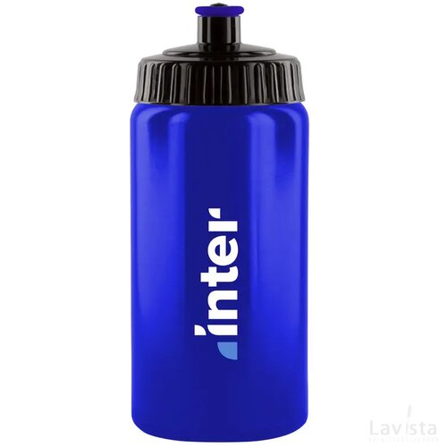 Sugarcane Bio Bidon 500 Ml Drinkfles Blauw/Zwart