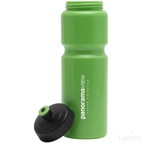 Sugarcane Bio Bidon 750 Ml Drinkfles Groen/Zwart