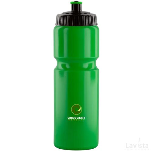Sugarcane Bio Bidon 750 Ml Drinkfles Groen/Zwart