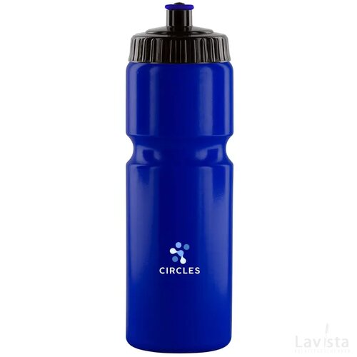 Sugarcane Bio Bidon 750 Ml Drinkfles Blauw/Zwart