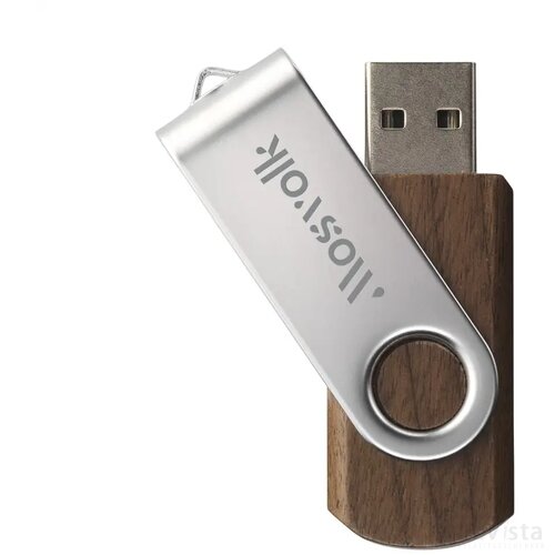 Usb Twist Woody 32 Gb Walnoten Hout