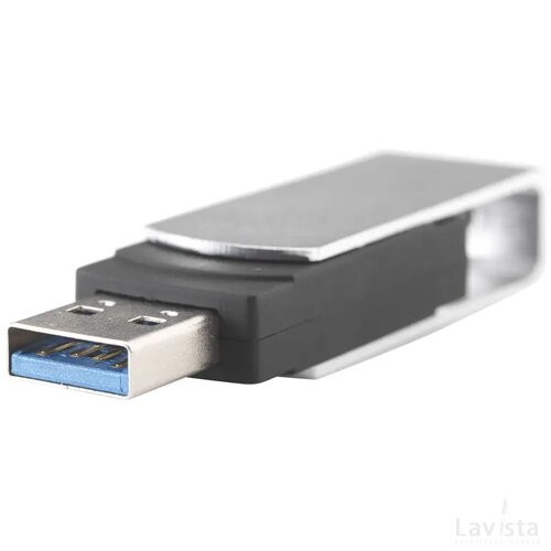 Usb Dual Connect 3.0 - Type-C 16 Gb Zwart