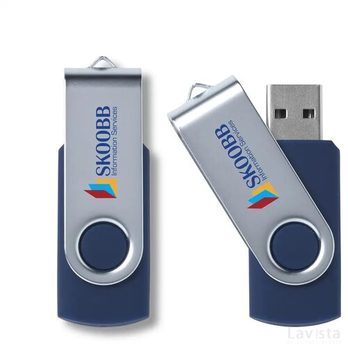 Usb Twist 16 Gb Blauw