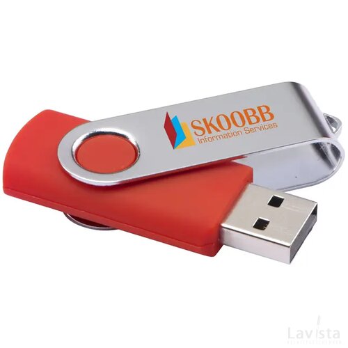 Usb Twist 16 Gb Rood