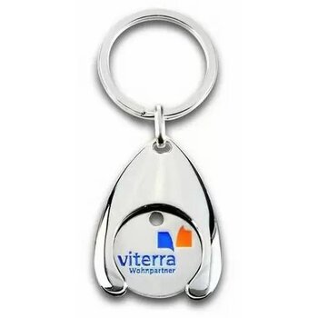 Winkelwagenmuntjes met munthouder Winkelwagenmuntjes met munthouder