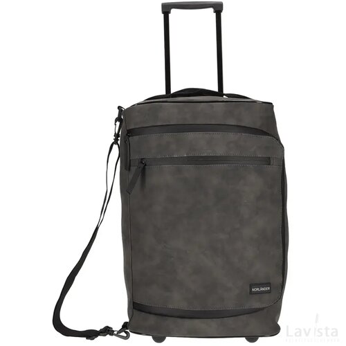 NORLÄNDER Nubuck Lyon Trolley Grijs