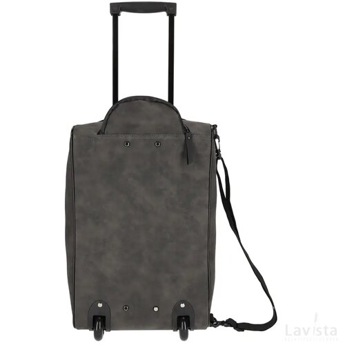 NORLÄNDER Nubuck Lyon Trolley Grijs