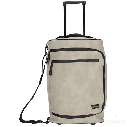 NORLÄNDER Nubuck Lyon Trolley Taupe