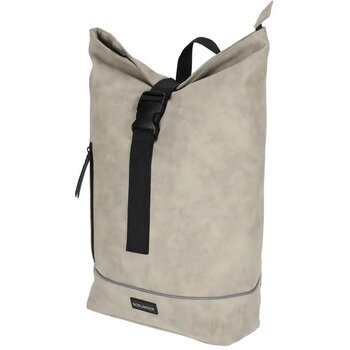 NORLÄNDER Nubuck Urban Rugtas Taupe