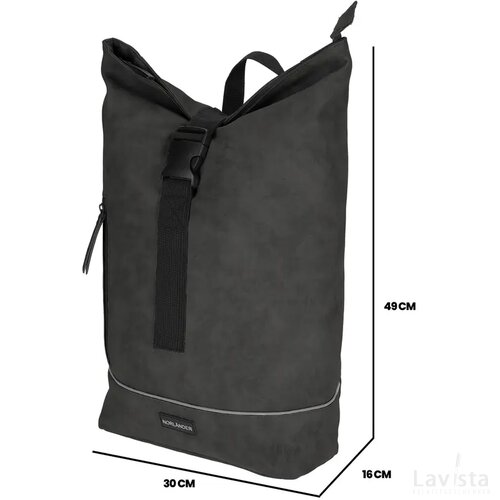 NORLÄNDER Nubuck Urban Rugtas Grijs