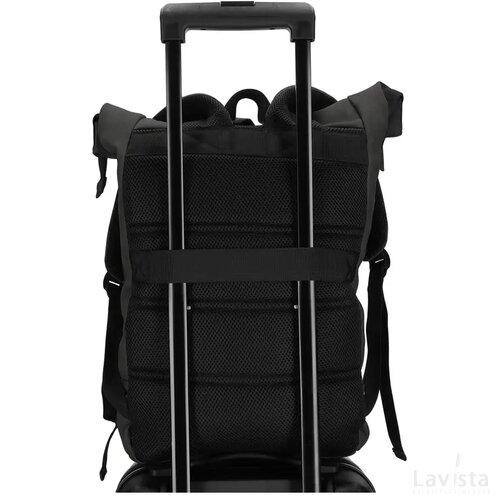 NORLÄNDER Nubuck Rol Rugtas Grijs