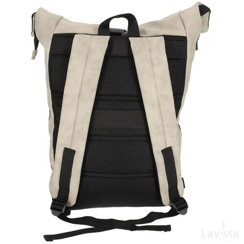 NORLÄNDER Nubuck Rol Rugtas Taupe