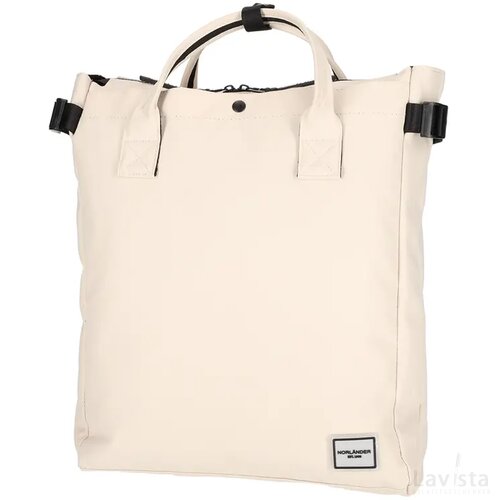 NORLÄNDER Fiets Shopper Rugtas Boston Off-White