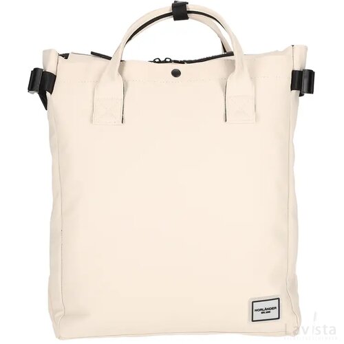 NORLÄNDER Fiets Shopper Rugtas Boston Off-White