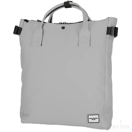 NORLÄNDER Fiets Shopper Rugtas Boston Grijs