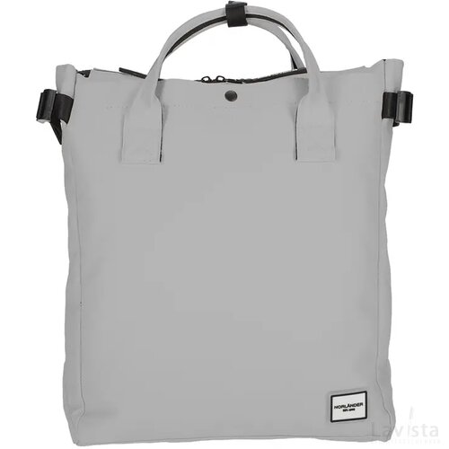 NORLÄNDER Fiets Shopper Rugtas Boston Grijs