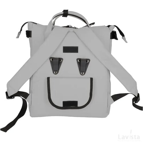 NORLÄNDER Fiets Shopper Rugtas Boston Grijs