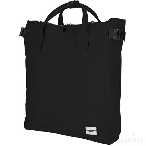 NORLÄNDER Fiets Shopper Rugtas Boston Zwart