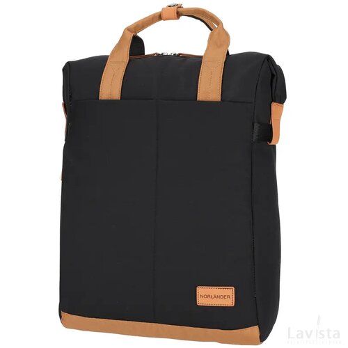 NORLÄNDER Shopper Rugtas Austin Zwart