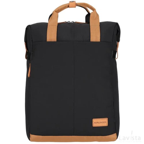 NORLÄNDER Shopper Rugtas Austin Zwart