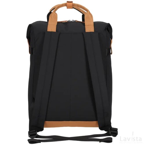 NORLÄNDER Shopper Rugtas Austin Zwart