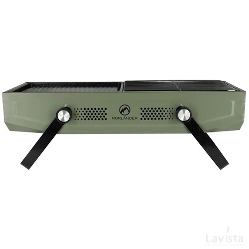 NORLÄNDER Outdoor BBQ met Grill Groen