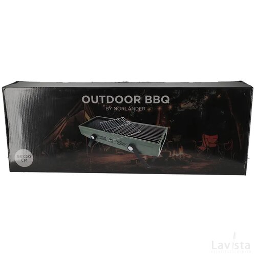 NORLÄNDER Outdoor BBQ met Grill Groen