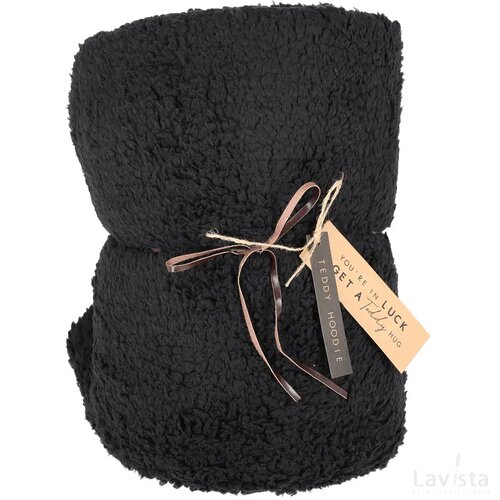 JENS Living Teddy Hoodie Zwart