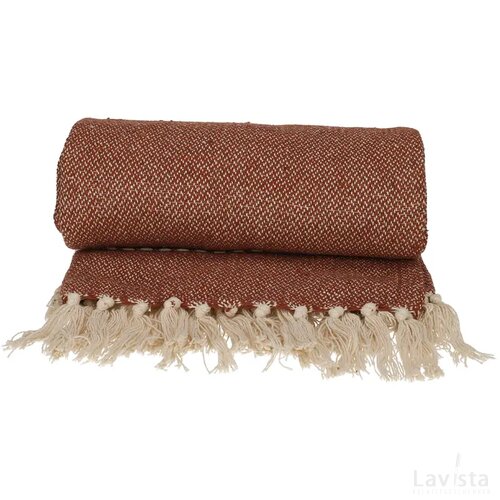 JENS Living Recycled Cotton Plaid Juul Roest