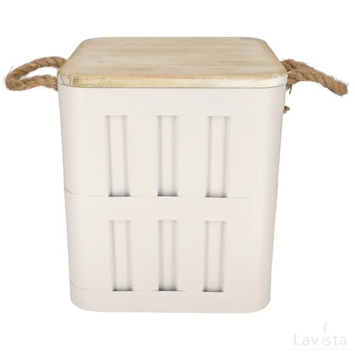 JENS Living Opbergbox Daan Grijs